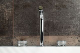 Встраиваемый смеситель для раковины Boheme Prestige 152-CR-PR хром